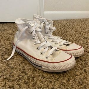 White High Top Converse